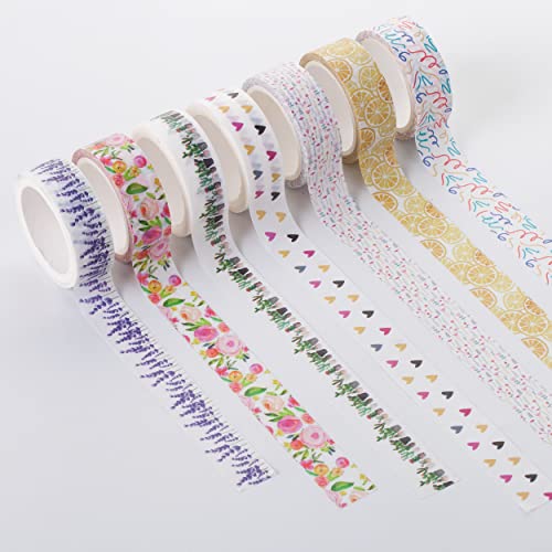 Mr. Pen- Washi Tape Set, 21 Rolls, Floral Washi Tape, Washi Tape