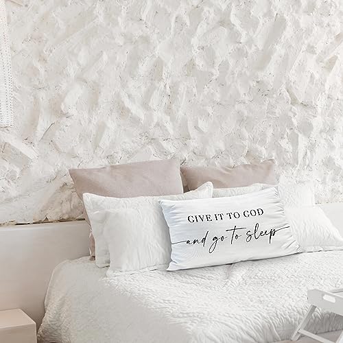 Give It To God And Go To Sleep, decorative pillows for bed, throw pill –  CTracyLouie