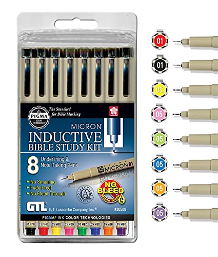 PIGMA MICRON INDUCTIVE BIB 8PK