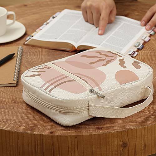 Bible Covers Bible Case For Women Girls Bible Book Carrying Bag Kids Scripture  Case Bag Bible Protective With Handle Pockets Zippered Pocket