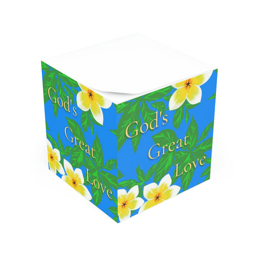 God's Great Love, CTracyLouie Note Cube