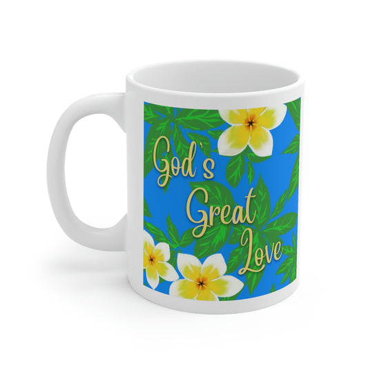 God's Great Love, CTracyLouie Ceramic Mug 11oz