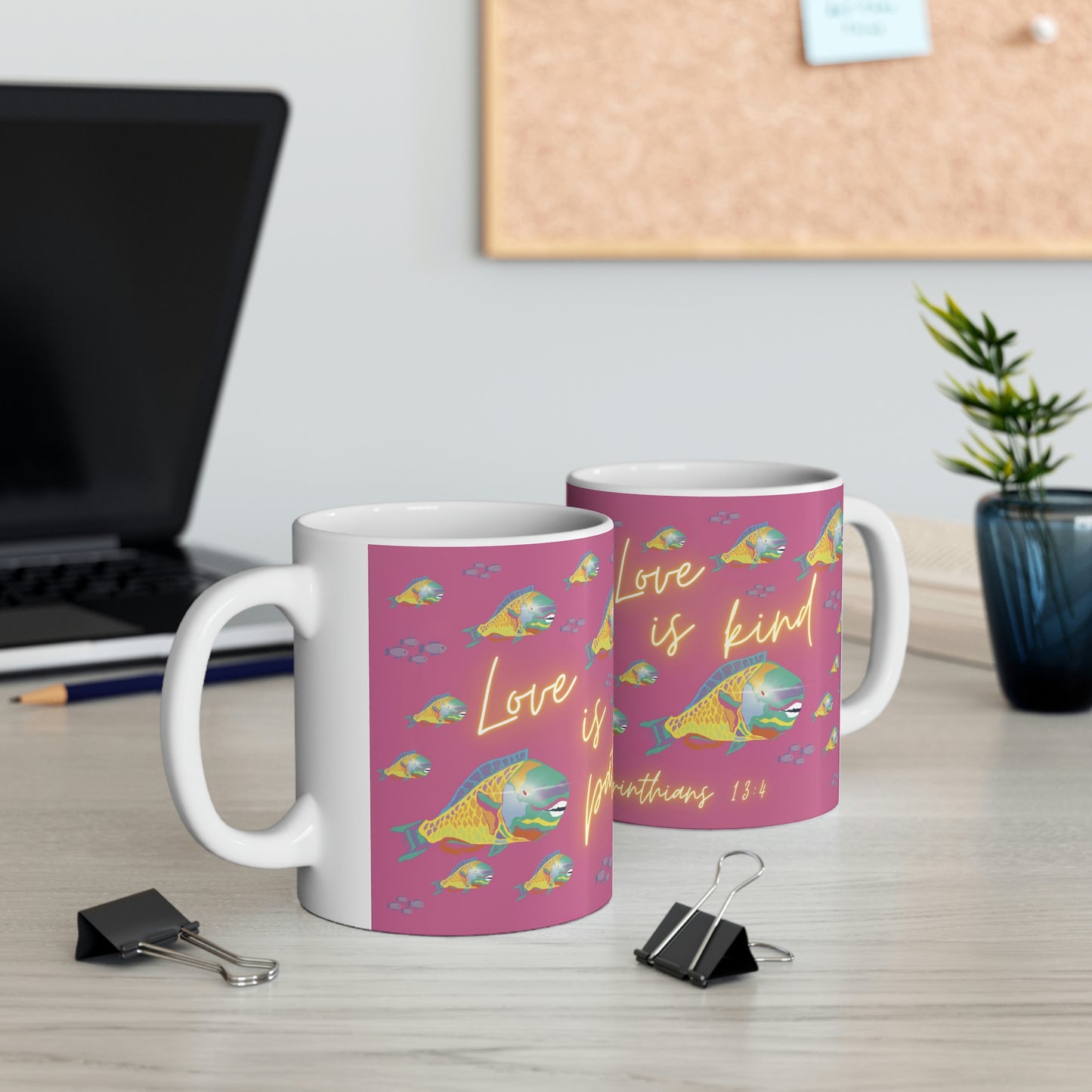 Kindness Fruit of the Spirit Ceramic Mug 11oz