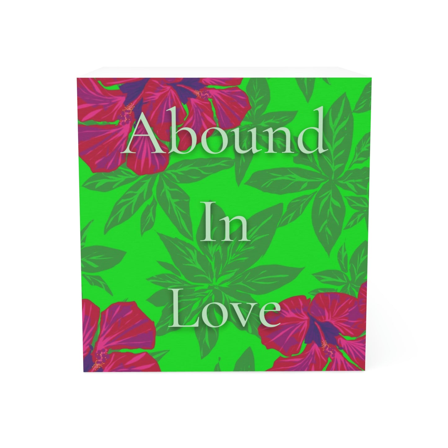 Abound In Love, CTracyLouie Note Cube