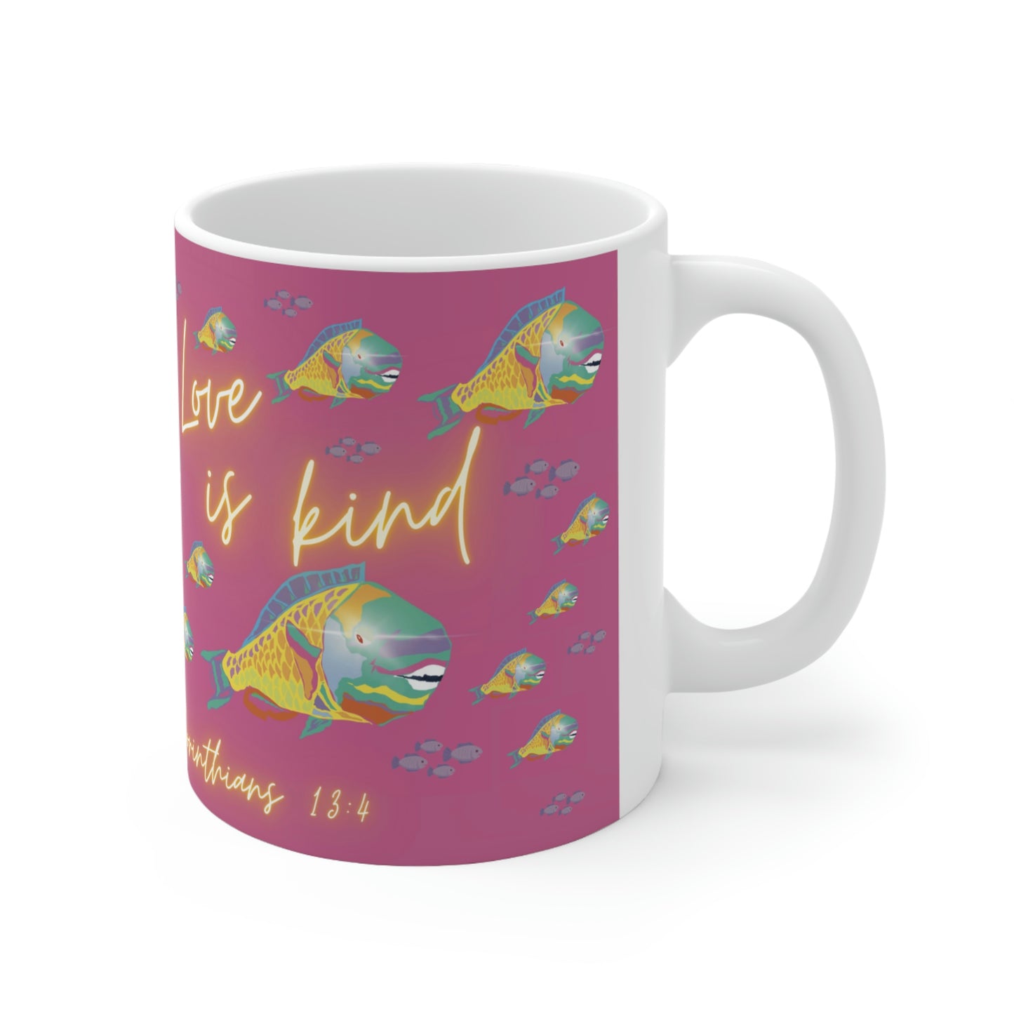 Kindness Fruit of the Spirit Ceramic Mug 11oz