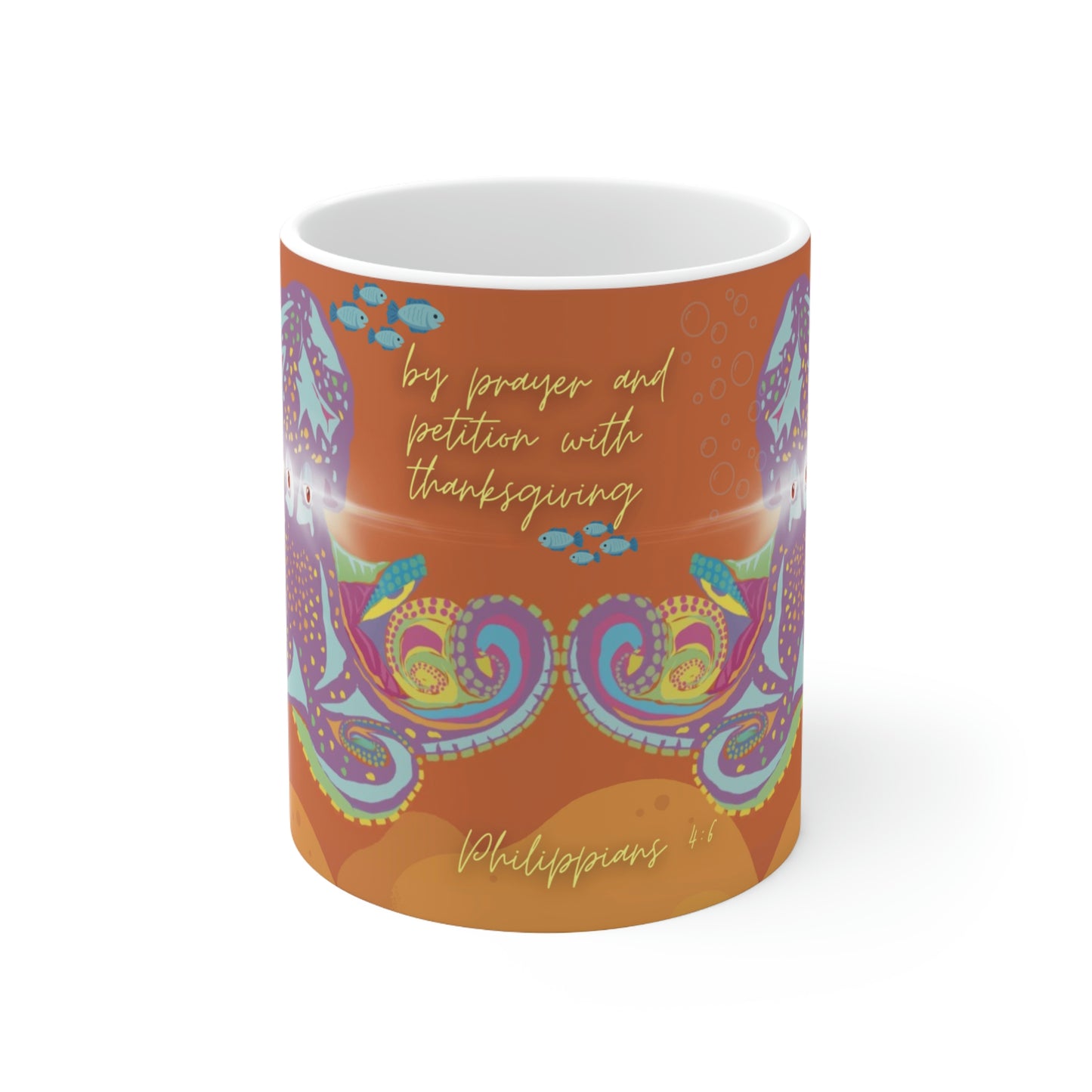 Patience Fruit of the Spirit Ceramic Mug 11oz