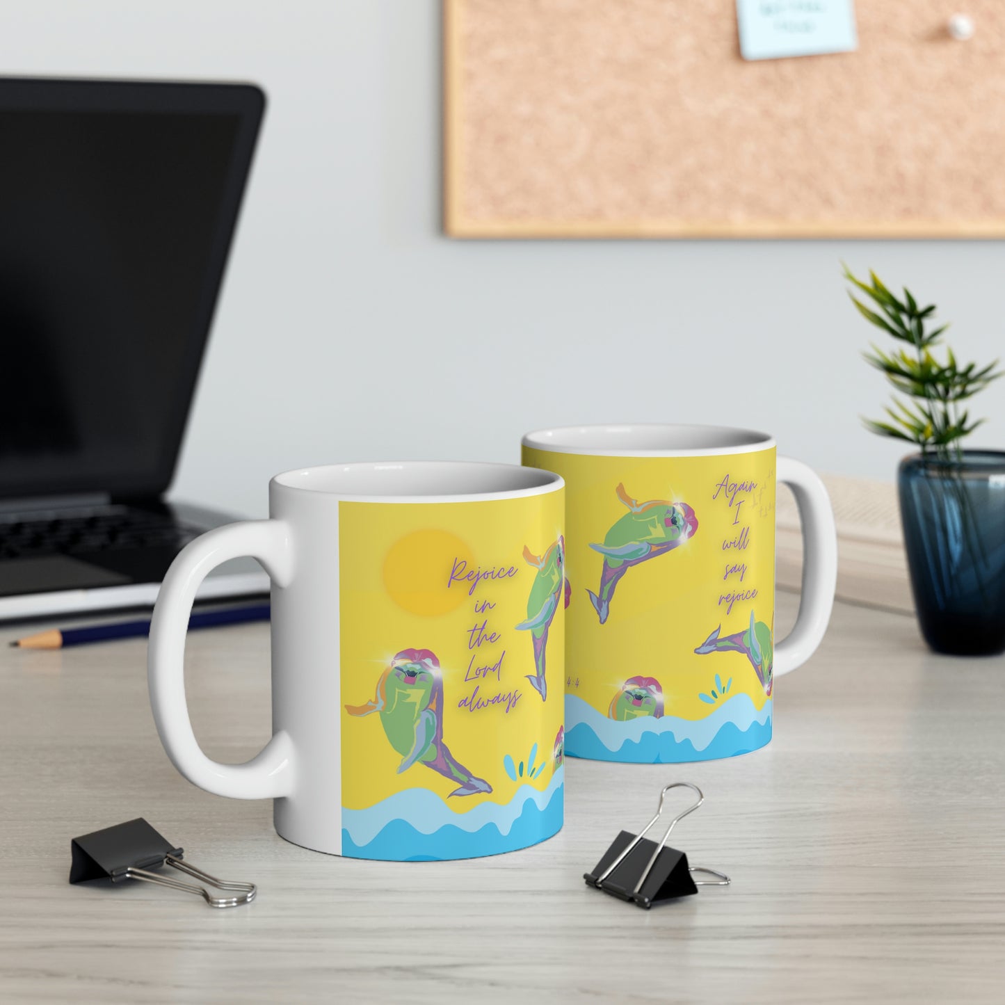 Joy Fruit of the Spirit Ceramic Mug 11oz