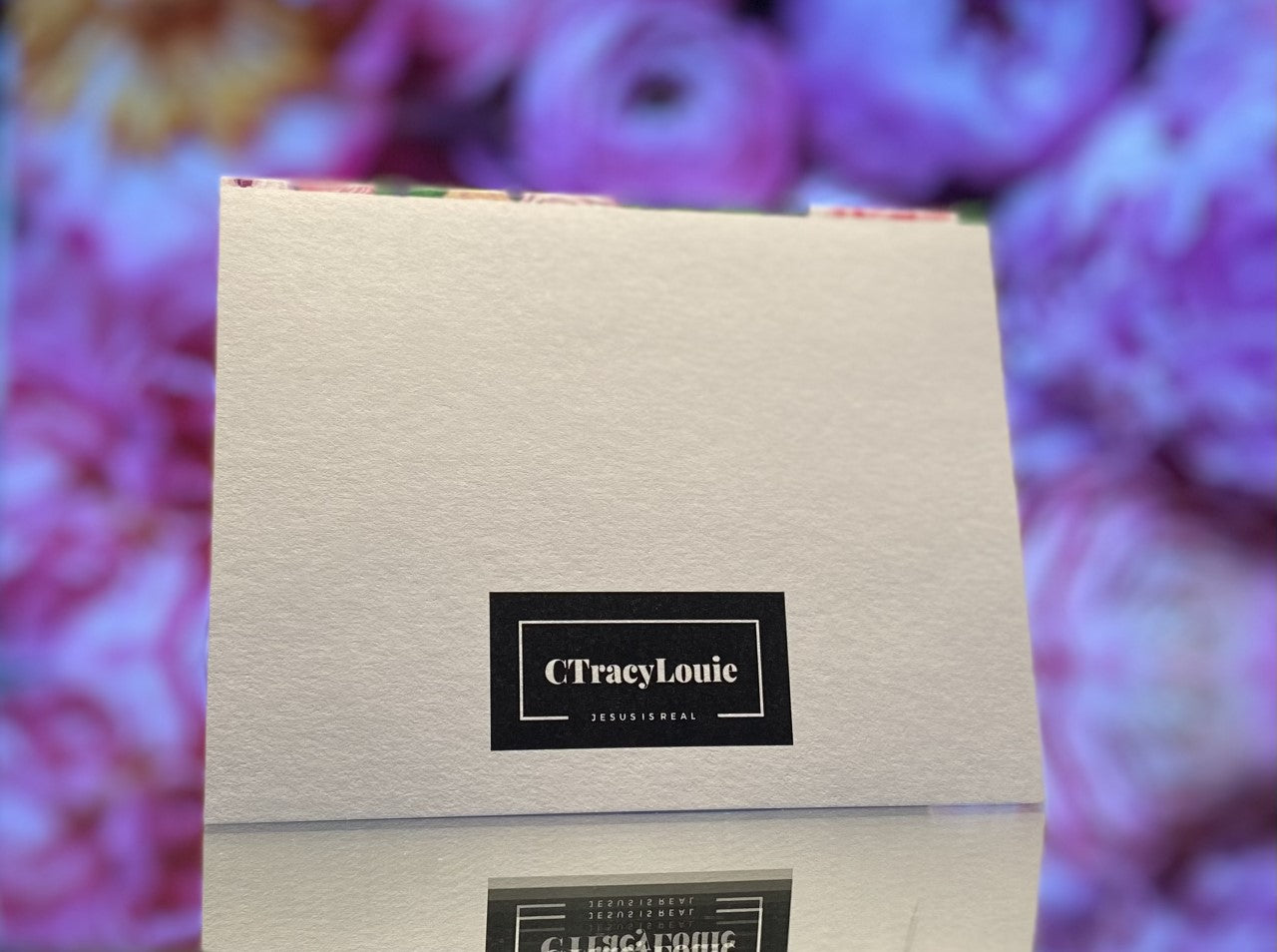 With Great Appreciation... CTracyLouie Thank You Cards + Envelope, Set of 8, Original Artwork, Blank Interior