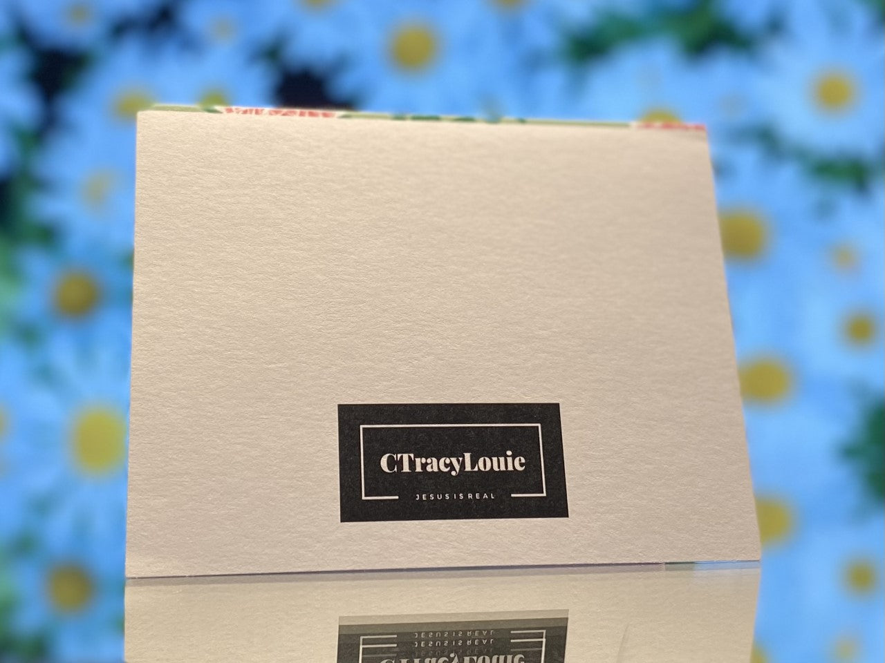 With A Grateful Heart... CTracyLouie Thank You Cards + Envelope, Set of 8, Original Artwork, Blank Interior